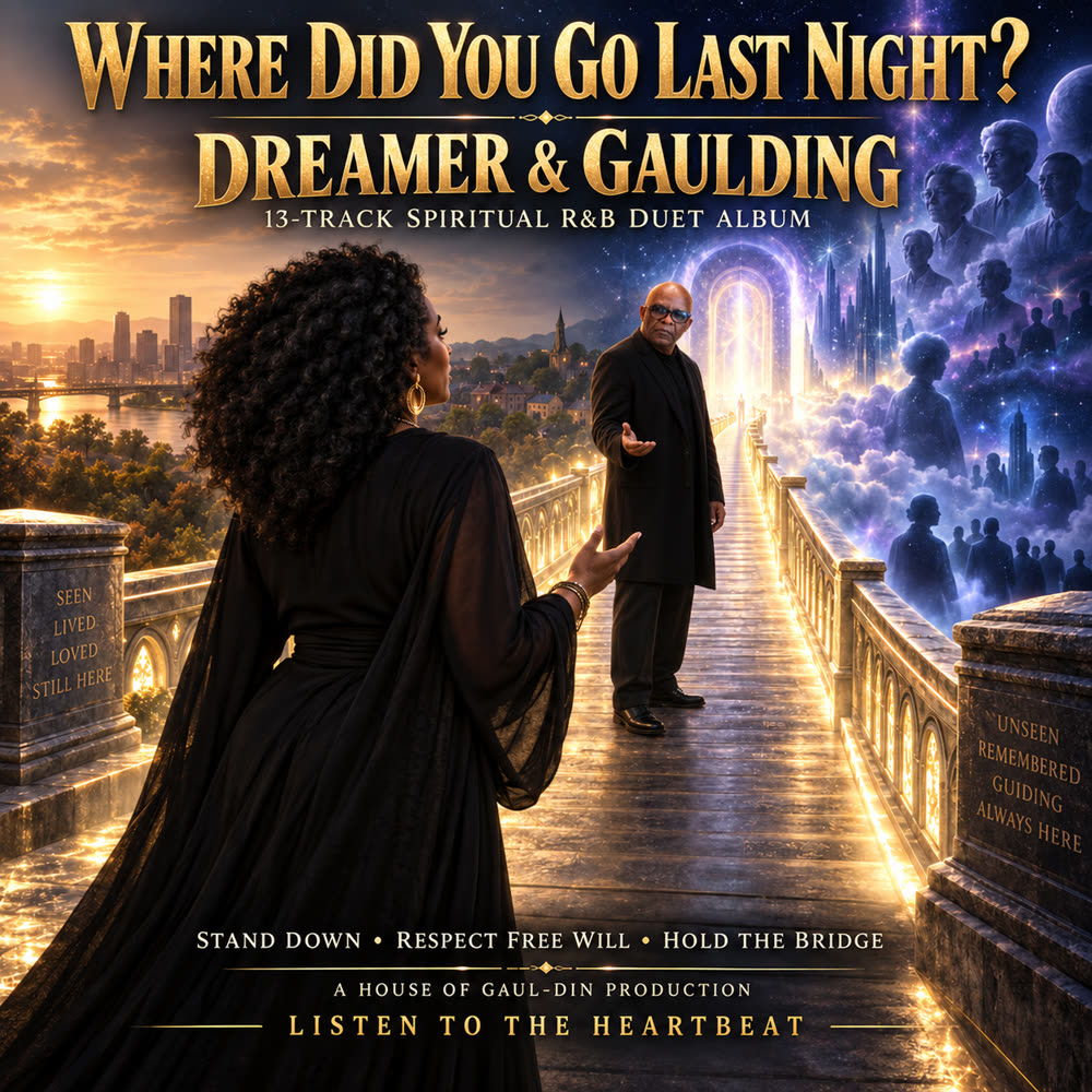 Dreamer and Gaulding on the bridge
